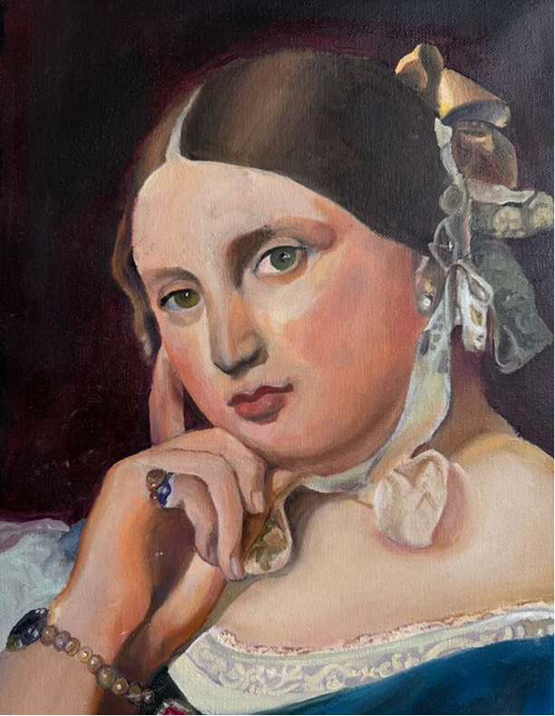 Jean Dominque Ingres’ wife